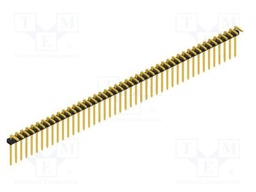 Connector: pin strips; pin header; male; PIN: 44; 2mm; THT; 1x44