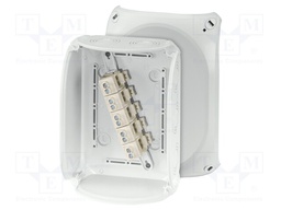 Enclosure: junction box; X: 155mm; Y: 210mm; Z: 92mm; IP66,IP67; grey