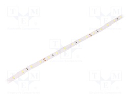 LED tape; white cold; LED/m: 60; SMD; 2835; 24V; W: 8mm; 120°; D: 2mm