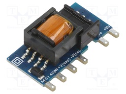 Converter: AC/DC; 3W; 85÷305VAC; Usup: 70÷430VDC; Uout: 24VDC; 80%