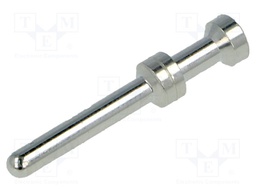 Contact; male; 1mm2; 18AWG; Han E High Temp; silver plated; 16A