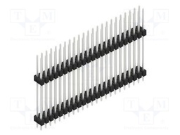 Connector: pin strips; pin header; male; PIN: 46; 2.54mm; THT; 2x23