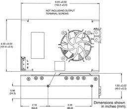 AC/DC Enclosed Power Supply (PSU), ITE & Medical, 1 Outputs, 400 W, 48 V, 8.3 A