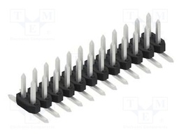 Connector: pin strips; pin header; male; PIN: 24; 2mm; SMT; 2x12