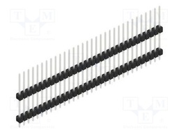 Connector: pin strips; pin header; male; PIN: 32; 2.54mm; THT; 1x32