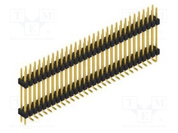 Connector: pin strips; pin header; male; PIN: 60; 2.54mm; SMT; 2x30