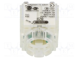 Contact block; -30÷70°C; IP00; Contacts: NO x2; 3mm
