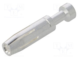 Heavy Duty Connector Contact, CC Series, Socket, 22 AWG, Crimp, 16 A