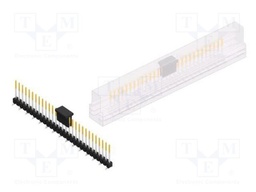 Connector: pin strips; pin header; male; PIN: 29; 2.54mm; SMT; 1x29