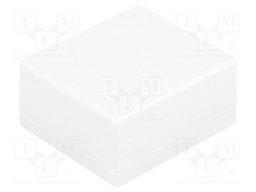 Enclosure: multipurpose; X: 42mm; Y: 48mm; Z: 22mm; ABS; grey