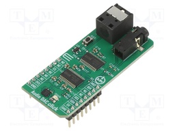 Click board; audio,DAC; I2C; DIR9001,PCM5142; prototype board