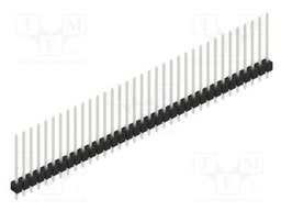 Connector: pin strips; pin header; male; PIN: 35; 2.54mm; THT; 1x35