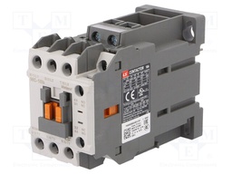 Contactor: 3-pole; NO x3; Auxiliary contacts: NO + NC; 24VDC; 18A