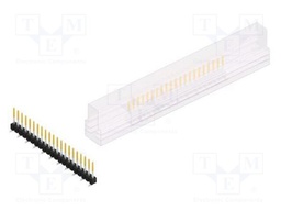 Connector: pin strips; pin header; male; PIN: 21; 2.54mm; SMT; 1x21