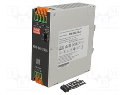Power supply: switching; for DIN rail mounting; XDR-240