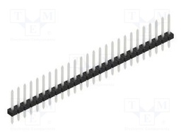 Connector: pin strips; pin header; male; PIN: 26; 2mm; THT; 1x26