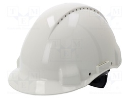 Protective helmet; Size: 53-62mm; white; Series: G3000; V: vented