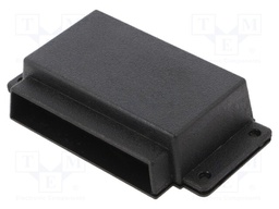 Enclosure: specialist; X: 117mm; Y: 68mm; Z: 28mm; ABS; black