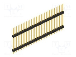 Connector: pin strips; pin header; male; PIN: 31; 2.54mm; THT; 1x31