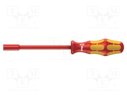 Screwdriver; insulated; hex socket; HEX 3/16"; Overall len: 223mm