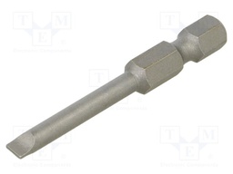 Screwdriver bit; slot; 50mm; Mounting: 1/4"