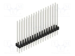 Connector: pin strips; pin header; male; PIN: 34; 2.54mm; THT; 2x17