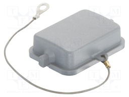 Protection cover; Han; size 6B; for latch; plastic; 44x27mm