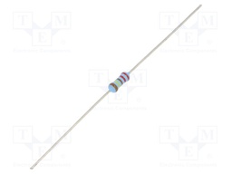 Resistor: thin film; THT; 2.21MΩ; 600mW; ±5%; Ø2.5x6.5mm; 50ppm/°C