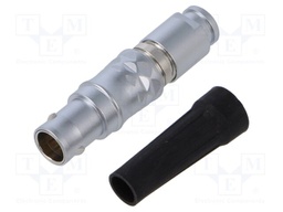 Connector: circular; plug; 1B; male; PIN: 7; for strain relief; 7A