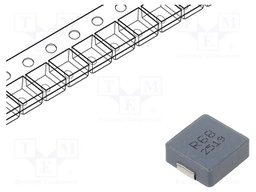Inductor: wire; SMD; 680nH; ±20%; 13.5x12.5x4.8mm