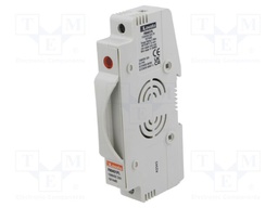 Fuse base; 10x85mm; for DIN rail mounting; 32A; Poles: 1; 1.5kVDC