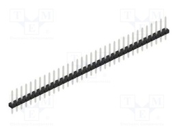 Connector: pin strips; pin header; male; PIN: 34; 2mm; THT; 1x34