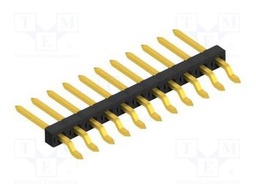 Connector: pin strips; pin header; male; PIN: 11; 2mm; SMT; 1x11