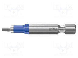 Screwdriver bit; square; #2; Overall len: 50mm; 5pcs; Series: T