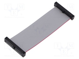 Ribbon cable with IDC connectors; Tape ph: 0.64mm; 76.2mm