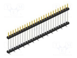 Connector: pin strips; pin header; male; PIN: 26; 2mm; SMT; 1x26