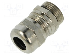Cable gland; M20; IP66,IP67; brass; silver