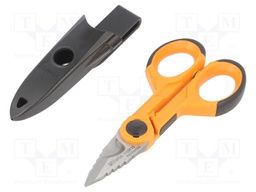 Scissors; for electricians; Kind of blade: straight; 145mm