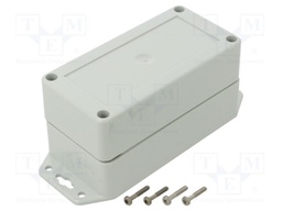 Enclosure: multipurpose; X: 60mm; Y: 120mm; Z: 60mm; ZP; light grey