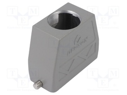 Enclosure: for HDC connectors; size D16B; for cable; for latch