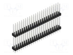 Connector: pin strips; pin header; male; PIN: 46; 2.54mm; THT; 2x23