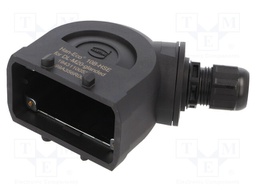 Enclosure: for rectangular connectors; Han Eco B; for cable