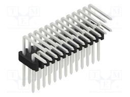 Connector: pin strips; pin header; male; PIN: 26; 1.27mm; THT; 2x13
