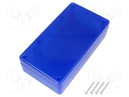 Enclosure: multipurpose; X: 84mm; Y: 154mm; Z: 42mm; ABS