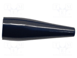 Insulator; 5kV; black; Mat: PVC; Application: BU-45; 66mm