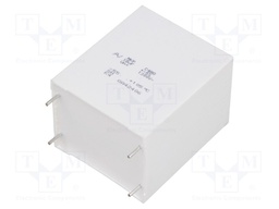 Capacitor: polypropylene; DC-Link; 18uF; ESR: 3.2mΩ; C4AQ; THT; ±5%