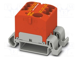 Splice terminal: rail; 32A; 800V; push-in; PA; 0.2÷6mm2; W: 27.9mm
