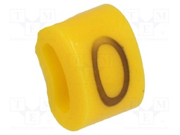Markers for cables and wires; Label symbol: O; 1.1÷2.5mm; H: 3mm