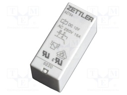 Relay: electromagnetic; SPST-NO; Ucoil: 12VDC; 16A; 16A/250VAC