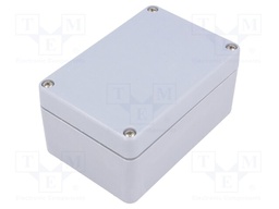 Enclosure: multipurpose; X: 75mm; Y: 110mm; Z: 55mm; EURONORD; grey